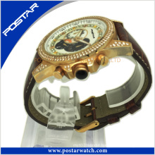 Super Sport Wrist Watch with Stone Setting Factory Price Psd-2780